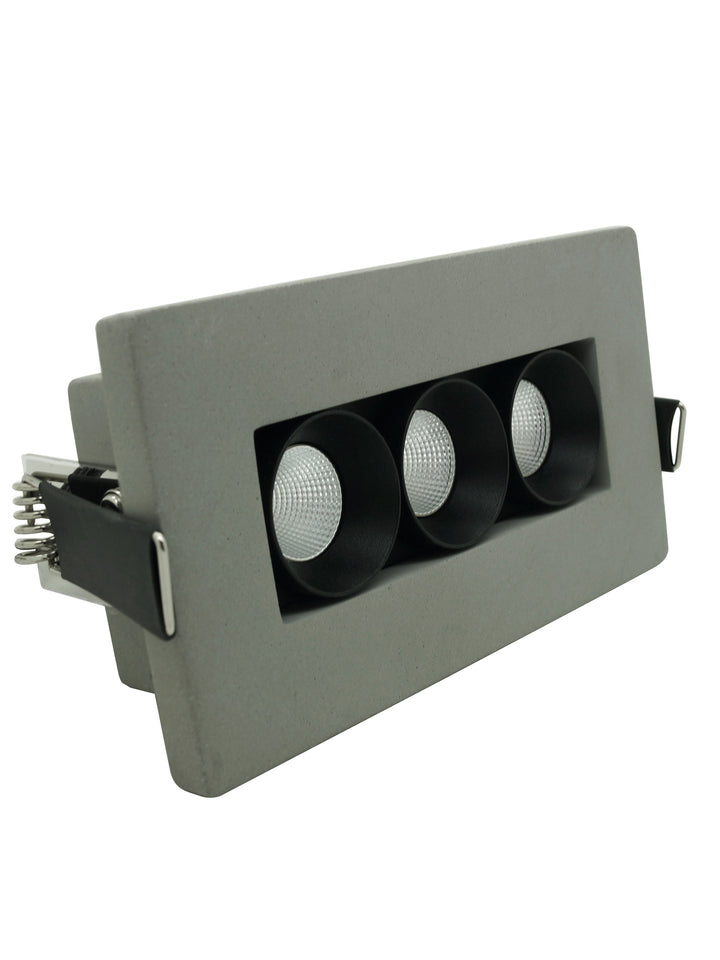 Cement 3 LED Recessed Downlight